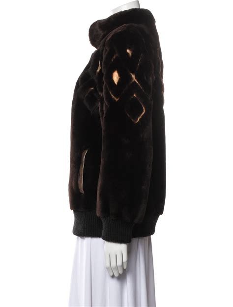 christian dior brown shearling coat|Dior puffer coat.